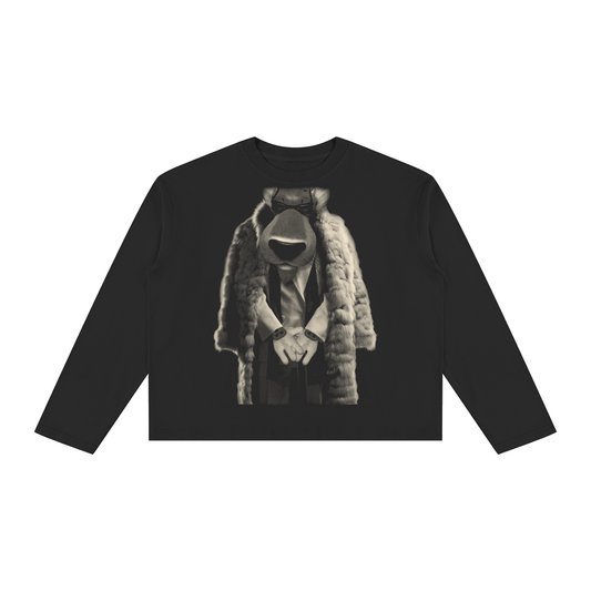 swaggy chess Vintage Wash Long Sleeve Boxy T-Shirt